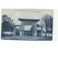 SPORTS: stade, charleville, entrée du stade municipale - très bon état