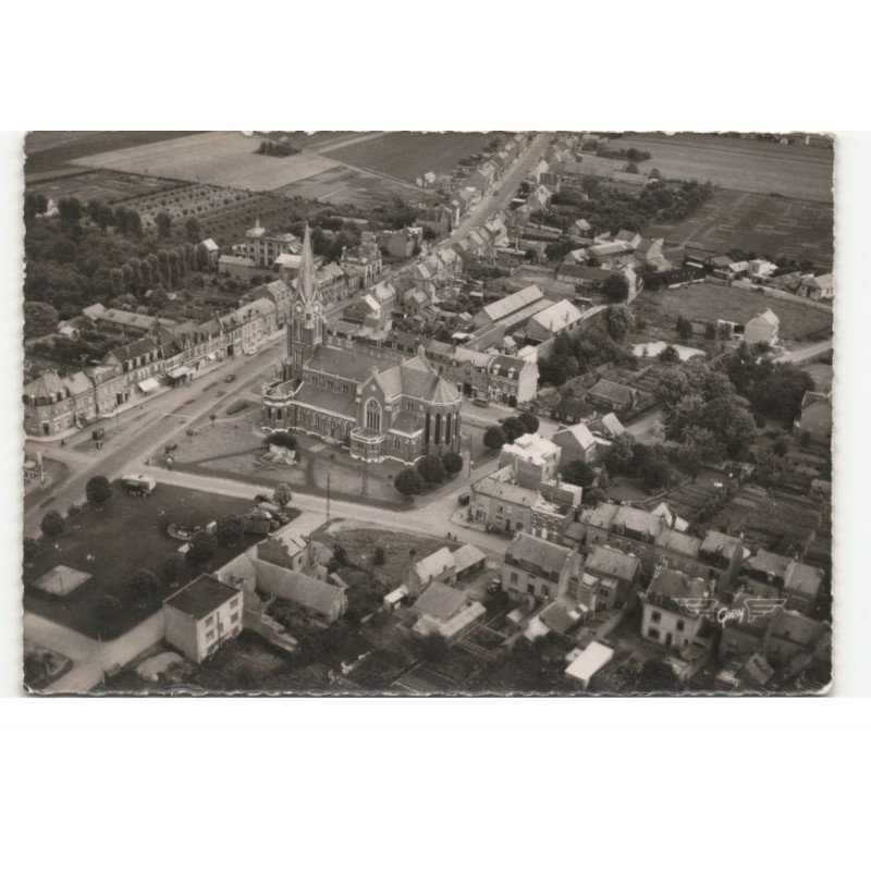 NIEPPE: vue d'ensemble vue aérienne 10X15 - très bon état