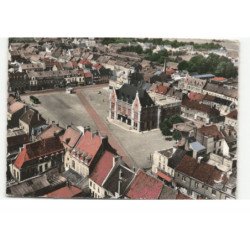 ORCHIES: l'hôtel de ville vue aérienne 10X15 - très bon état