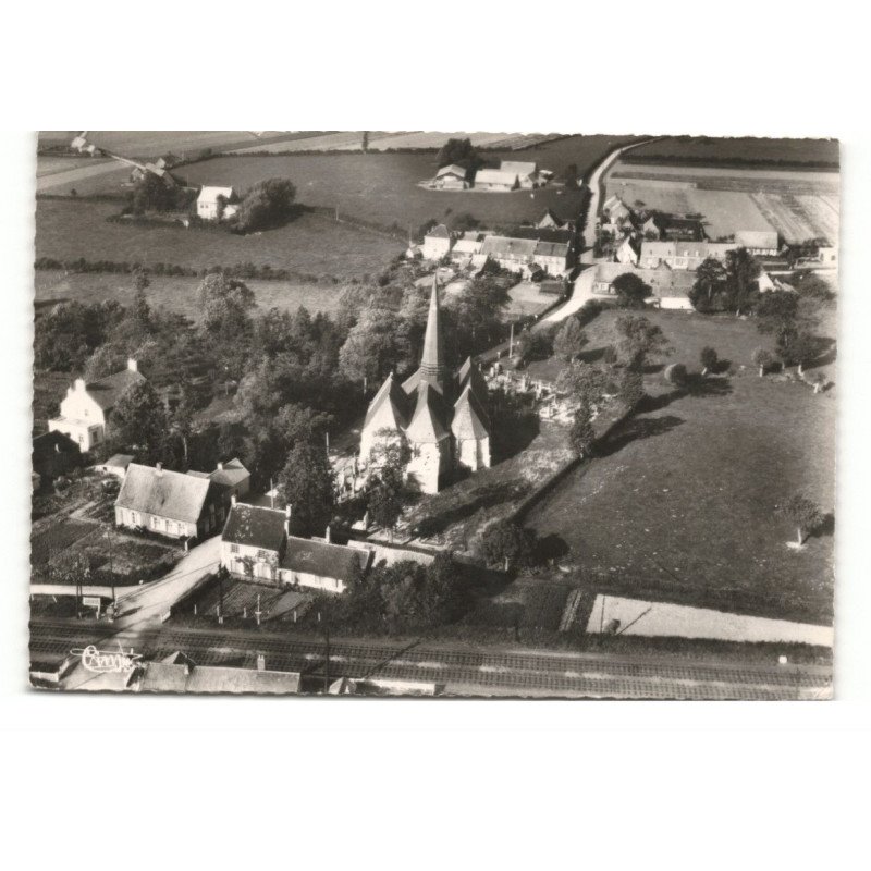 OCHTEZEELE: vue générale vue aérienne 10X15 - très bon état