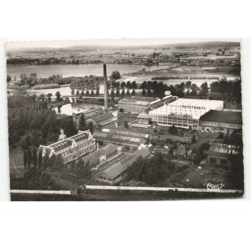 ODOMEZ: les soieries vue aérienne 10X15 - très bon état