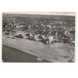 MALO-les-BAINS: la plage vue aérienne 10X15 - très bon état