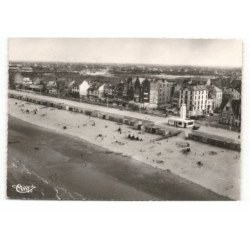 MALO-les-BAINS: la plage vue aérienne 10X15 - très bon état