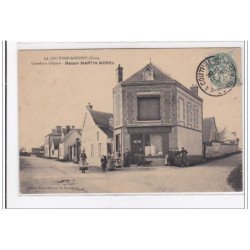 LA COUTURE-BOUSSEY : carrefour d'epied, maison martin-morel - tres bon etat