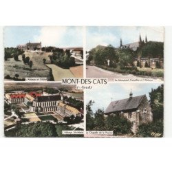 MONT-des-CATS: 4 vues vue aérienne 10X15 - très bon état