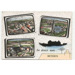 METEREN: en direct avec... 3 vues vue aérienne 10X15 - très bon état