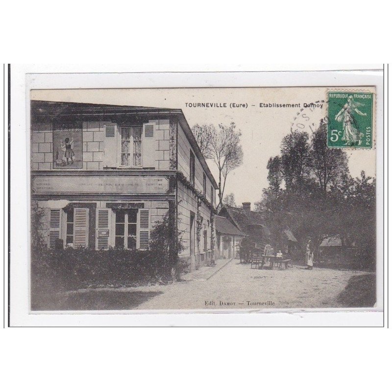 TOURNEVILLE : etablissement damoy - tres bon etat