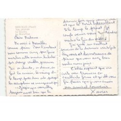 MAROILLES: 4 vues vue aérienne 10X15 - très bon état