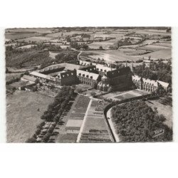 GODEWAERSVELDE: abbaye sainte-marie du mont, mont des cats vue aérienne 10X15 - très bon état