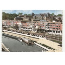 MAUBEUGE: mail de la sambre vue aérienne 10X15 - très bon état