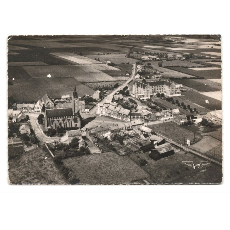 MERRIS: vue générale vue aérienne 10X15 - très bon état