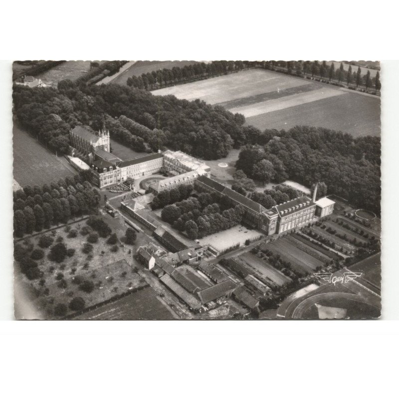 MARCQ-en-BAROEUL: le collège vue aérienne 10X15 - très bon état