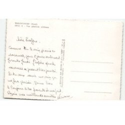 MALINCOURT: vue générale vue aérienne 10X15 - très bon état