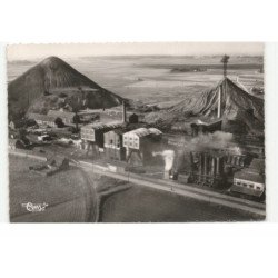 MONCHECOURT: les fours à coke vue aérienne 10X15 - très bon état