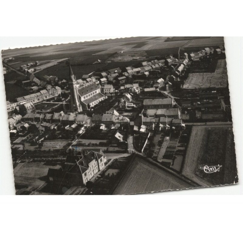 METEREN: l'hospice, le centre, vue aérienne 10X15 - très bon état