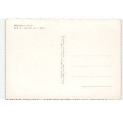 MERVILLE: quartier des 2 ponts vue aérienne 10X15 - très bon état