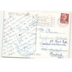MERVILLE: générale, l'église, vue aérienne 10X15 - très bon état