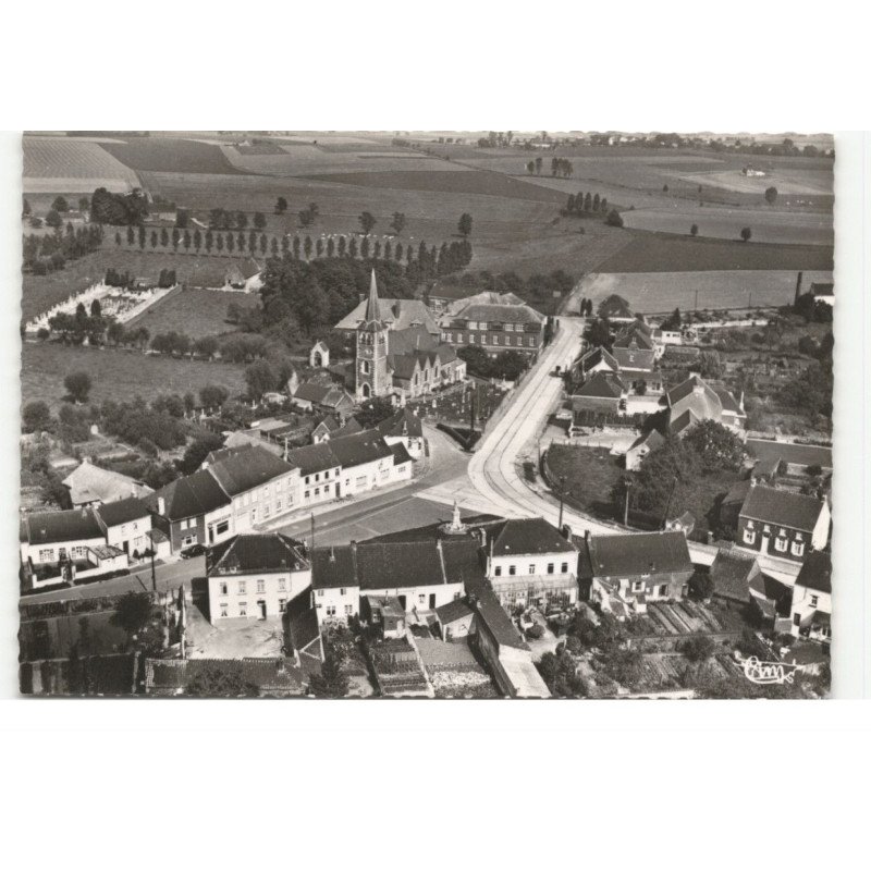 MAULDE: vue du centre vue aérienne 10X15 - très bon état