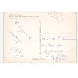 MAUBEUGE: place des nations et porte de mons vue aérienne 10X15 - très bon état
