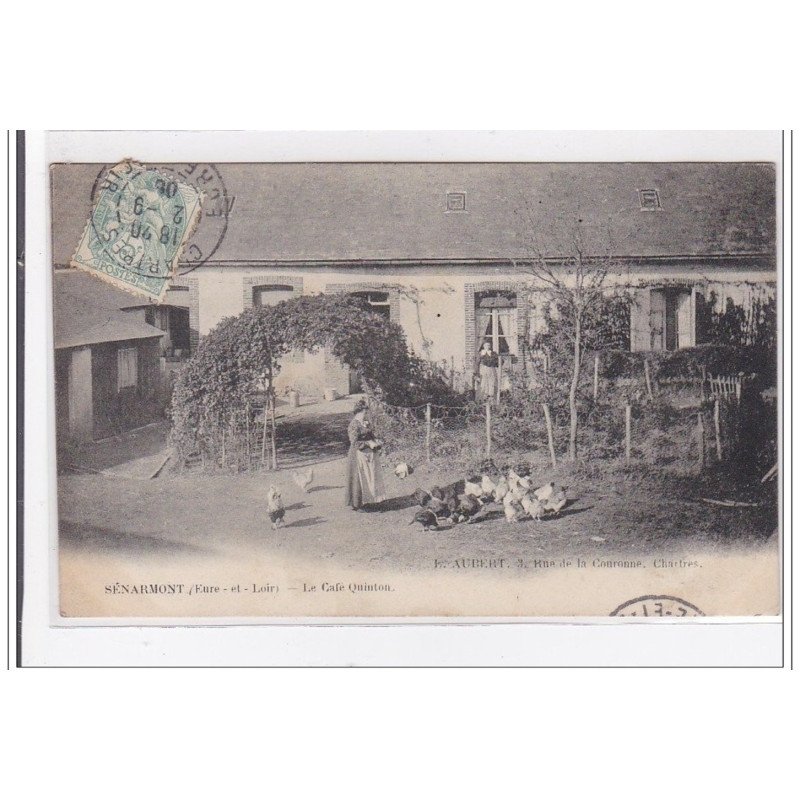 SENARMONT : le cafe quinton - tres bon etat