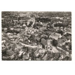 MAROILLES: vue générale vue aérienne 10X15 - très bon état
