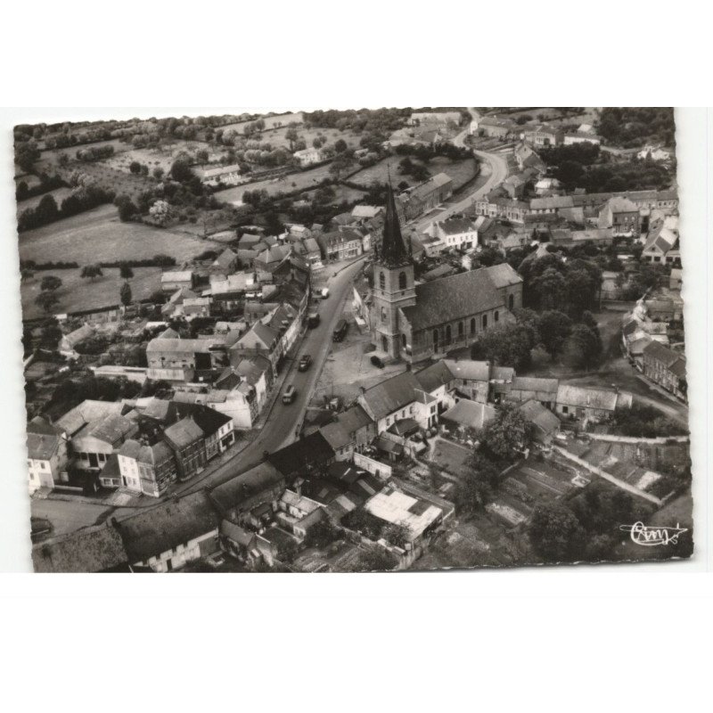 MAROILLES: vue générale vue aérienne 10X15 - très bon état