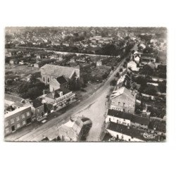 MARLY: la briquette vue aérienne 10X15 - très bon état
