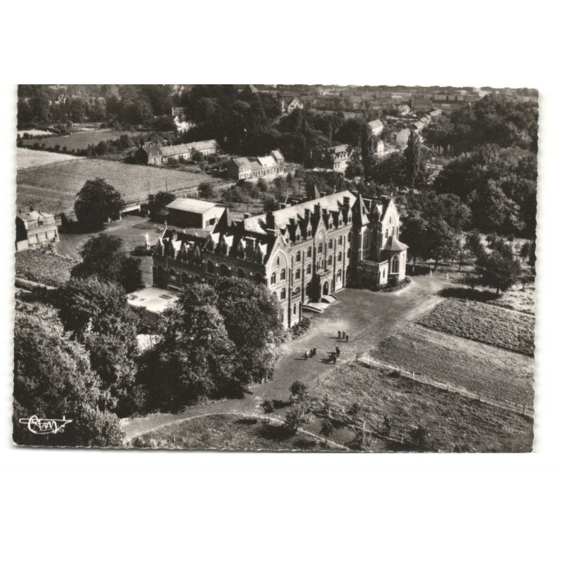 MOUVAUX: vue aérienne 10X15 - très bon état
