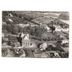 MONTIGNY-en-OSTREVENT: le château vue aérienne 10X15 - très bon état