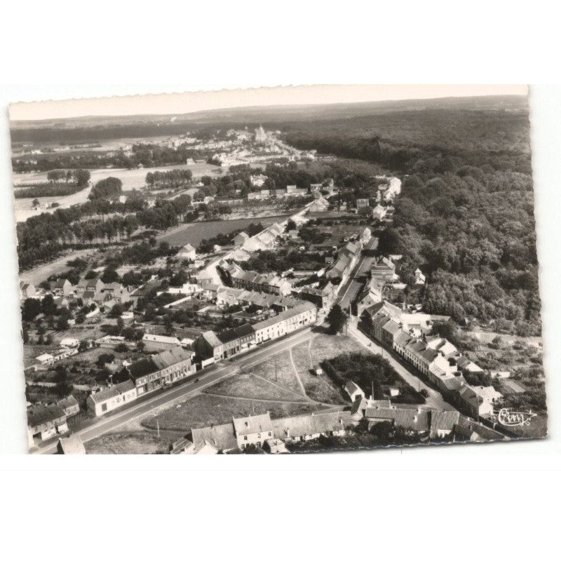 MONT-de-PERUWELZ: vue aérienne 10X15 - très bon état