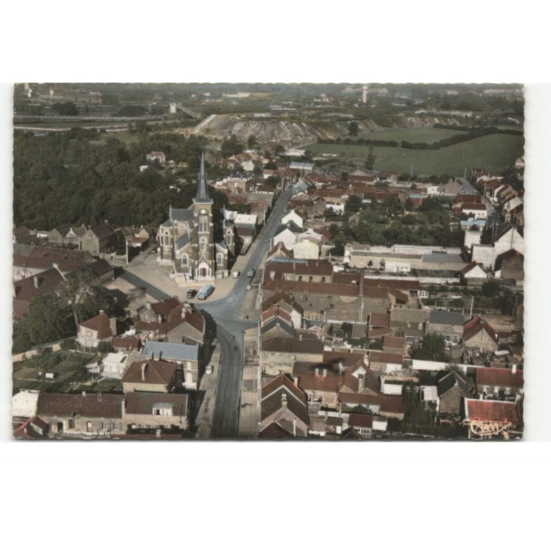 NEUVILLE-sur-ESCAUT: vue aérienne 10X15 - très bon état