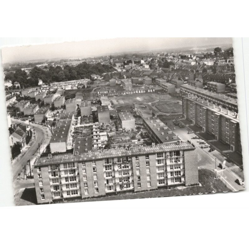 MONS-en-BARCOEUL: vue d'ensemble vue aérienne 10X15 - très bon état