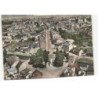 MERVILLE: vue générale, le monument aux morts vue aérienne 10X15 - très bon état