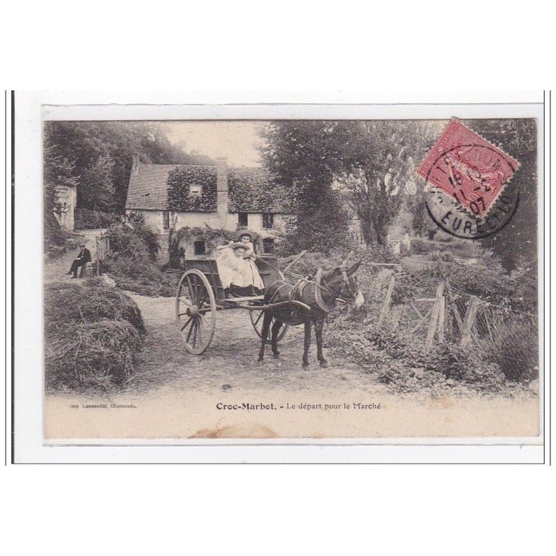 CROC-MARBOT : le depart pour le marché - tres bon etat