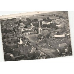 MARETZ: place de l'église vue aérienne 10X15 - très bon état