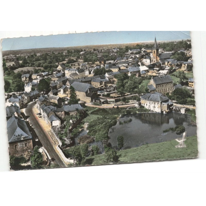 MAROILLES: vue panoramique vue aérienne 10X15 - très bon état