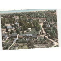 MAROILLES: la place verte vue aérienne 10X15 - très bon état