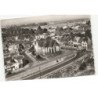 MARCQ-en-BAROEUL: l'église saint-vincent vue aérienne 10X15 - très bon état