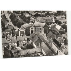 MARCHIENNES: hôtel de ville, bâtiment formant l'entrée de l'abbaye fondée en 635 vue aérienne 10X15 - très bon état