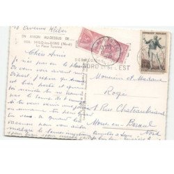 MALO-les-BAINS: la place turenne vue aérienne 10X15 - très bon état