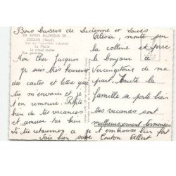 LESQUIN: ensemble industriel, la mairie, noeud routier, vue générale vue aérienne 10X15 - très bon état