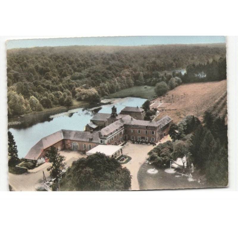 LIESSIES: restaurant de la motte vue aérienne 10X15 - très bon état