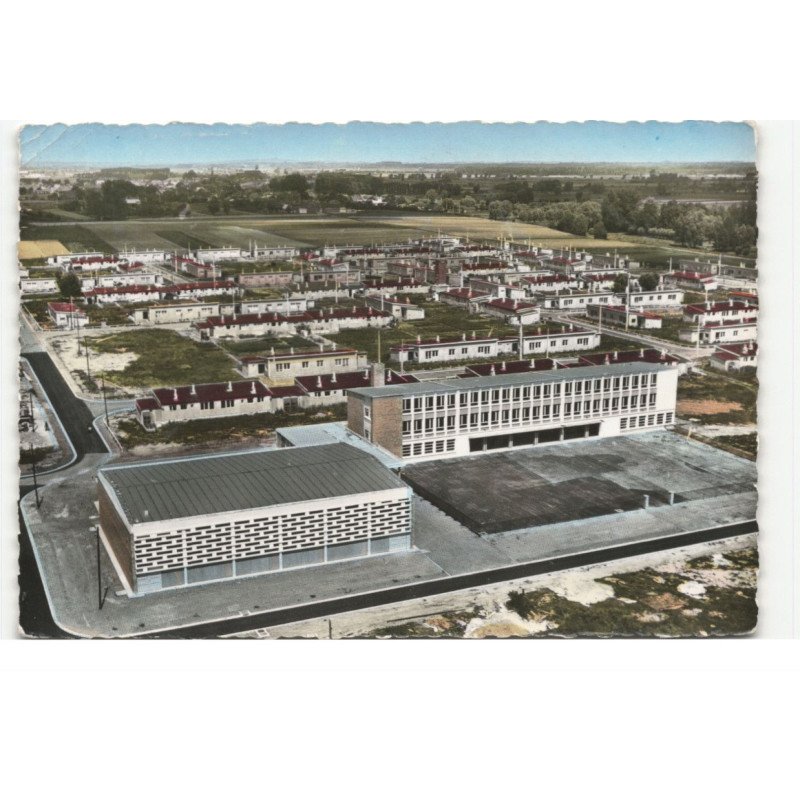 LALLAING: cité du bois duriez vue aérienne 10X15 - très bon état
