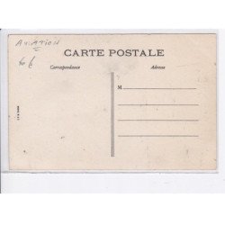 AVIATION: la conquête de l'air Wilbur Wright devant son hangar - très bon état