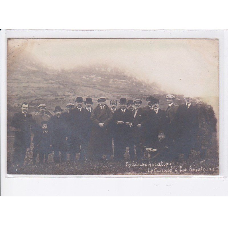SALINS: le comité, les aviateurs, aviation - très bon état