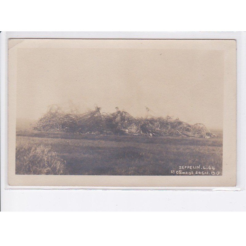 environs de LUNEVILLE: zeppelin accident aviation - état