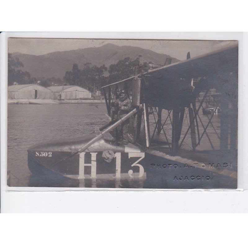 AJACCIO: hydravion, aviation, H 13 (photo Tomasi) - très bon état