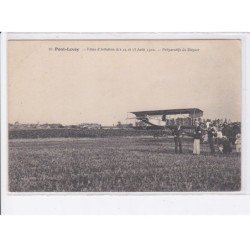 PONT-LEVOY: fêtes d'aviation des 14 et 15 août 1910, préparatifs de départ - très bon état