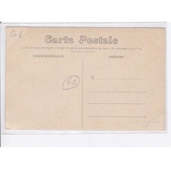 PONT-LEVOY: fêtes d'aviation des 14 et 15 août 1910, vue des hangars - très bon état