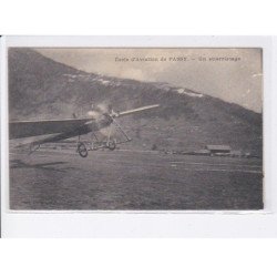 PASSY: école d'aviation, un atterrissage - très bon état